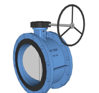 工业风水阀门su模型