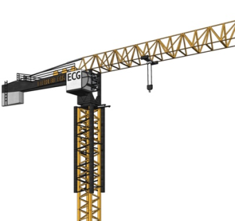 工业风塔吊式起重机su模型