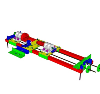 工业风水磨机su模型