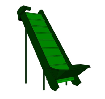 工业风传送带su模型