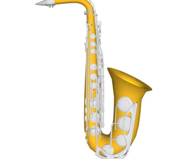 欧式萨克斯su模型