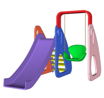 现代儿童娱乐设备su模型