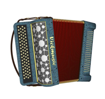 欧式手风琴su模型