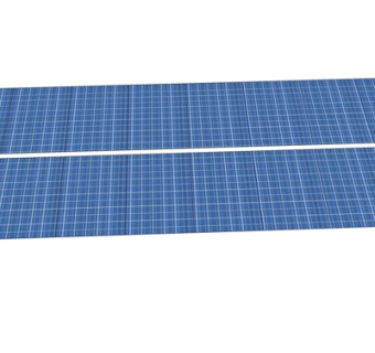 现代太阳能板su模型