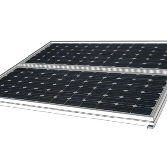 现代太阳能板su模型