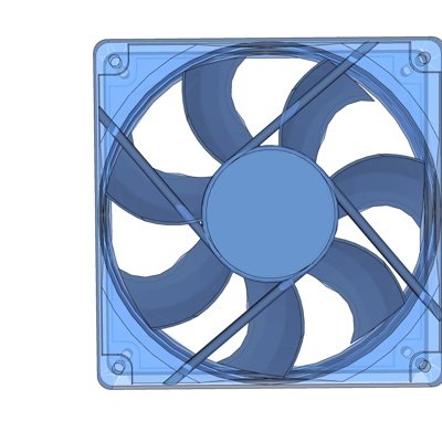 现代排气扇su模型