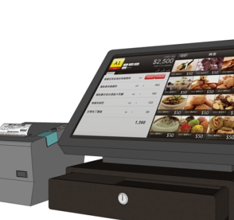 现代收银机su模型