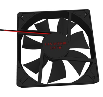 现代cpu散热器su模型