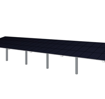 现代太阳能板su模型