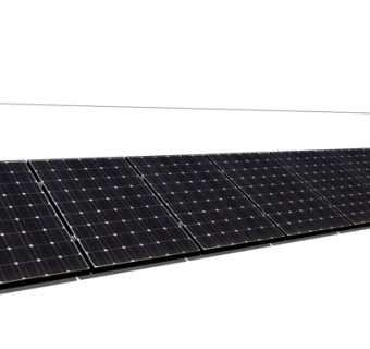 现代太阳能板su模型