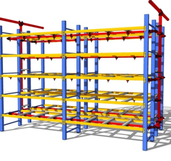 现代工业设备su模型