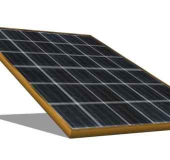 现代太阳能板su模型