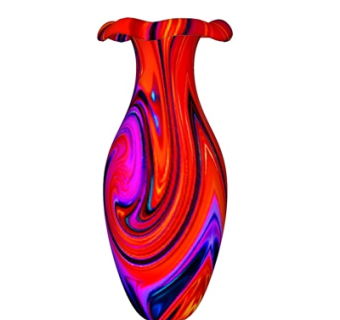 欧式陶瓷花瓶su模型