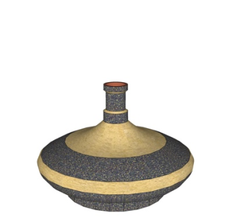 现代陶罐su模型