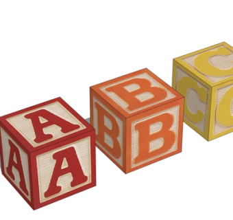 现代方形儿童玩具su模型