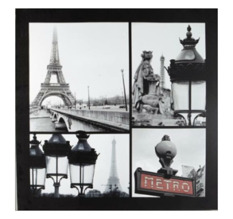 现代建筑装饰画su模型