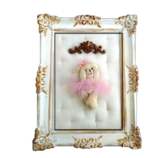 欧式小熊挂画su模型