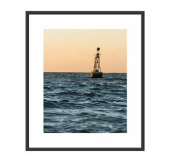 现代海景装饰画su模型