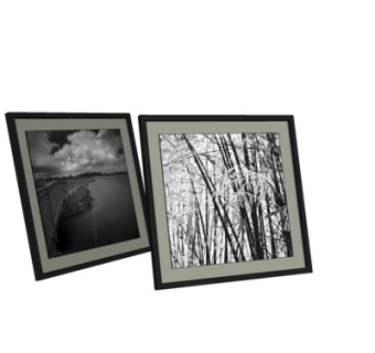 现代海景挂画su模型