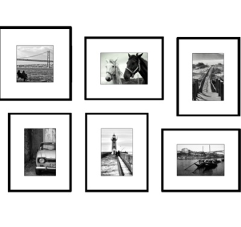 现代风景装饰画su模型