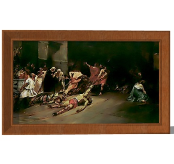 现代抽象装饰画su模型