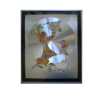 现代花卉装饰画su模型