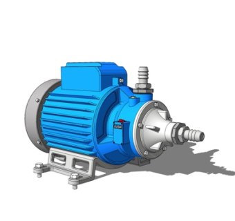 工业风发动机su模型