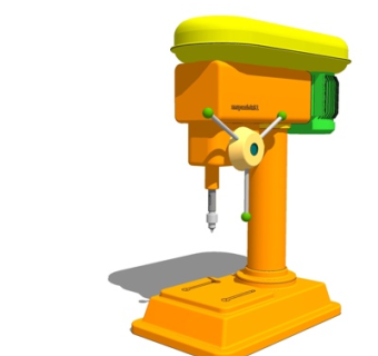 工业风水阀门su模型