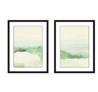 新中式装饰画su模型