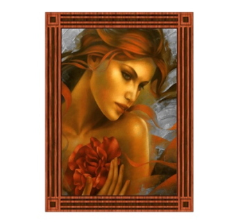 欧式装饰画su模型