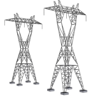 现代电缆设备su模型