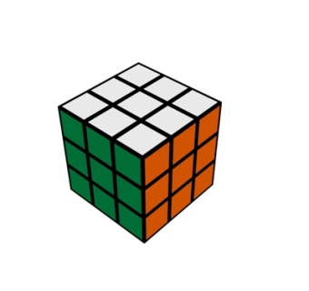 现代儿童魔方玩具su模型