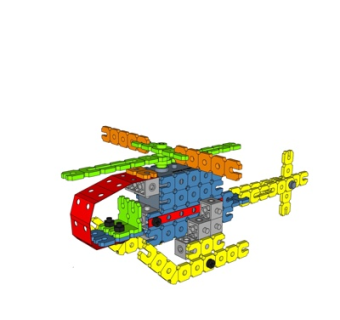 现代儿童飞机玩具su模型