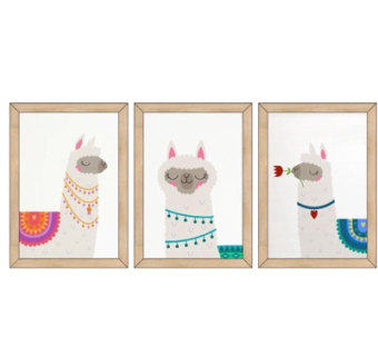 北欧小绵羊装饰画su模型