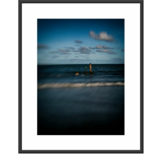 现代海边装饰画su模型