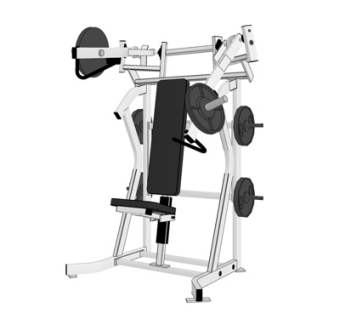 现代健身器材su模型