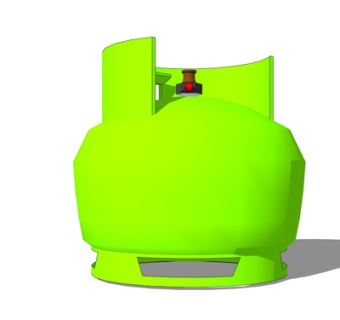 现代气体压缩罐su模型