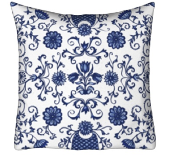 新中式抱枕su模型