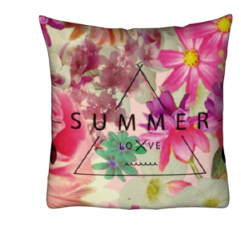 现代花卉抱枕su模型