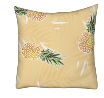 现代布艺菠萝抱枕su模型