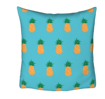 现代布艺菠萝抱枕su模型