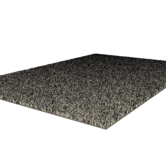 现代黑色地毯su模型