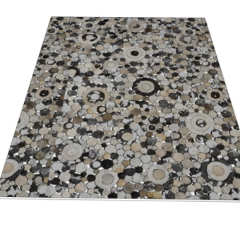 现代布艺地毯su模型