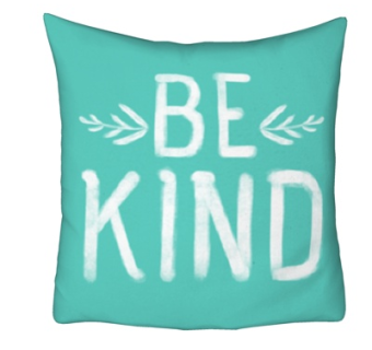 现代布艺蓝色抱枕su模型