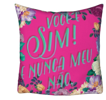 现代布艺花卉抱枕su模型