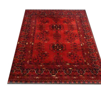 欧式布艺拼花地毯su模型