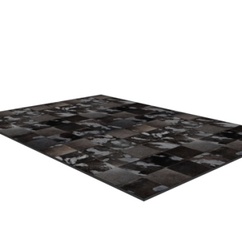 现代布艺地毯su模型