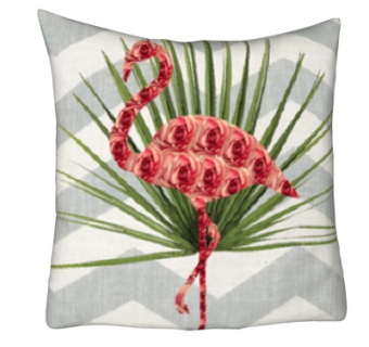 现代布艺丹顶鹤抱枕su模型