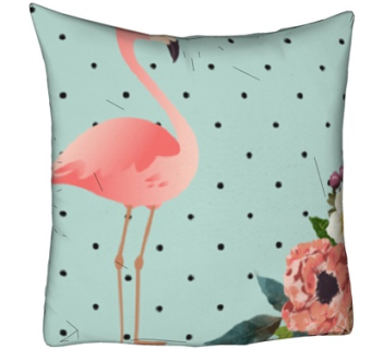 现代布艺丹顶鹤抱枕su模型