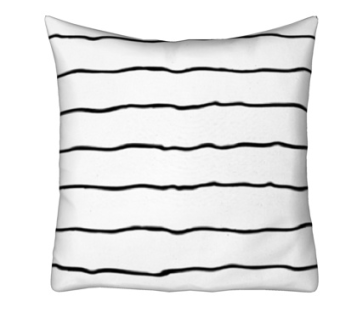 现代布艺条形抱枕su模型